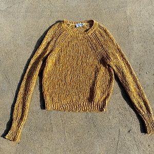 A.L.C. Revolve Knit Sweater Top Blouse L